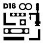 Zestawy narzędzi - system D16