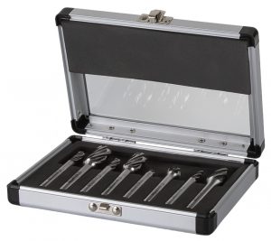 Frezy do aluminium - zestaw