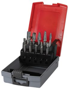 Zestaw frezów trzpieniowych 10 elementów